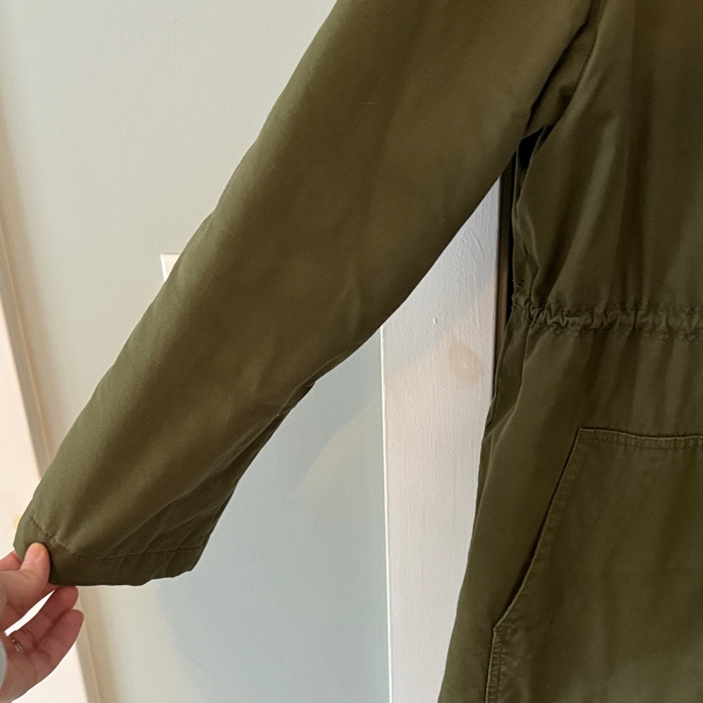 GAP Forest Green Hooded Jacket - Picture 2 of 7